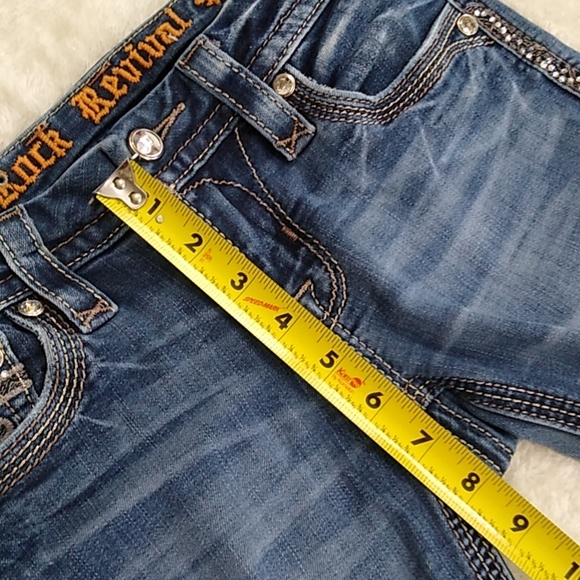 Rock Revival Jeans 25 Straight Vivian - Picture 13 of 14